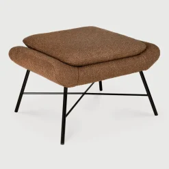 Clearance Ethnicraft Hocker Barrow Structuurstof