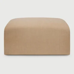 Sale Ethnicraft Hocker Bulky 80 x 60cm, kleur Light Sepia