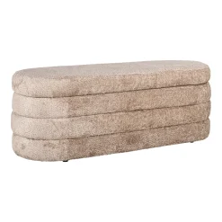 Richmond Interiors Hocker Camille Met opbergruimte, Sheep Naturel