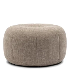 Clearance Rivièra Maison Hocker Falcone Chenille Jacquard, kleur Bright Taupe