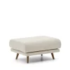 Outlet Kave Home Hocker Karin kleur Beige