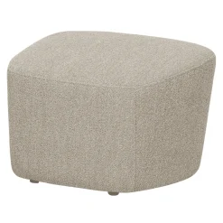 New vtwonen Hocker Lofty Bouclé, kleur Naturel