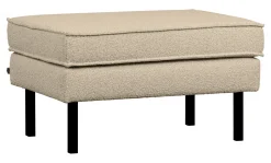 Outlet WOOOD Hocker Rodeo Bouclé, kleur Beige