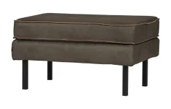 Clearance WOOOD Hocker Rodeo Eco leder