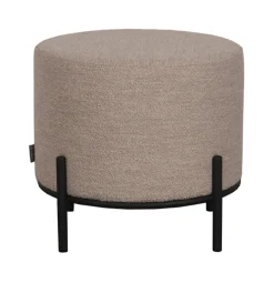Online LABEL51 Hocker Troy Bouclé, 46cm Naturel