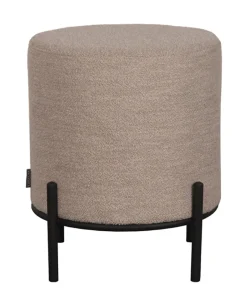 Online LABEL51 Hocker Troy Bouclé, 41cm Naturel