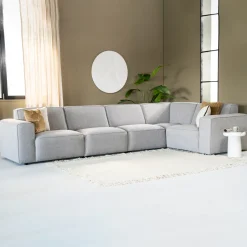 New SEVN Hoekbank Amarillo kleur Staalgrijs