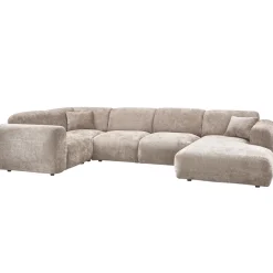 Online WOOOD Hoekbank Cloud Chenille, kleur Naturel