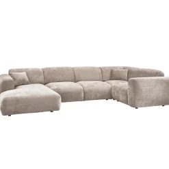 Online WOOOD Hoekbank Cloud Chenille, kleur Naturel