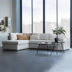 Discount WOOOD Hoekbank Freddie Melange 283cm