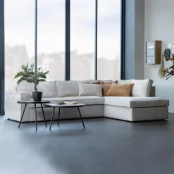 Discount WOOOD Hoekbank Freddie Melange 283cm