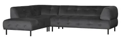 Best WOOOD Hoekbank Lloyd Links, Velvet