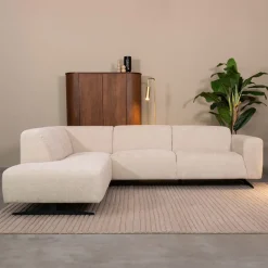 Discount LABEL51 Hoekbank Rodano Elite stof, kleur Naturel