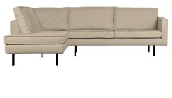 WOOOD Hoekbank Rodeo Bouclé, kleur Beige