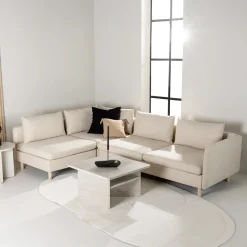 Hot Nohr Hoekbank Sharen 295cm, kleur Beige