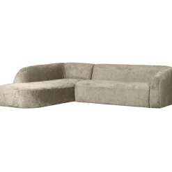 Discount WOOOD Hoekbank Sloping Links, Structure Velvet