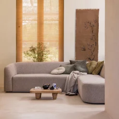 Best WOOOD Hoekbank Sloping Rechts, 274cm