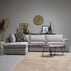 WOOOD Hoekbank Thomas Rib, 283cm