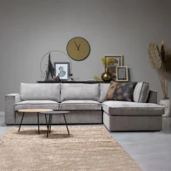 WOOOD Hoekbank Thomas Rib, 283cm