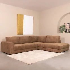 Discount LABEL51 Hoekbank Valero 294cm, Chenille