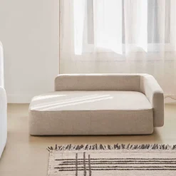 Best Kave Home Hondenkussen Bowie 98 x 73cm Beige