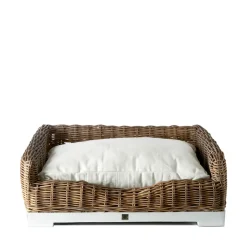 Rivièra Maison Hondenmand Classic Rustic Rattan, kleur Bruin