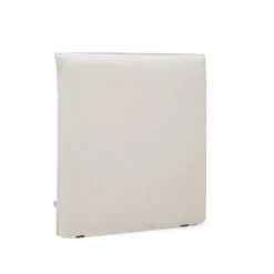 Online Kave Home Hoofdbord Jaira Chenille, kleur Ecru