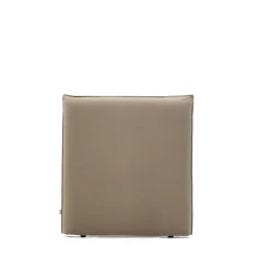 Best Kave Home Hoofdbord Jaira Linnenmix, 90cm, kleur Taupe