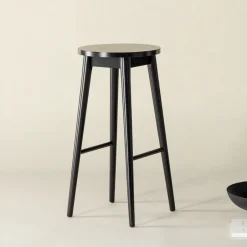 Best Nohr Houten Barkruk Donella Rubberhout (zithoogte 75cm)