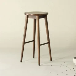 Best Nohr Houten Barkruk Donella Rubberhout (zithoogte 75cm)