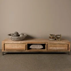 Tower Living Industrieel TV-meubel Venetië met 2 laden