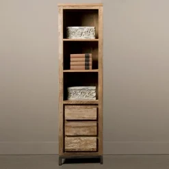 Best Tower Living Industriële Boekenkast Venetië met 3 lades