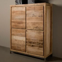 Sale Tower Living Industriële Opbergkast Venetië met 4 deuren