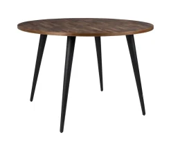 Hot ZILT Industriële Ronde Eettafel Manny 110cm