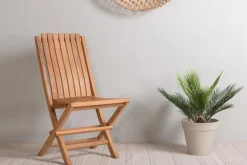 Clearance Nohr Inklapbare Tuinstoel Leea Teakhout Naturel