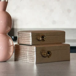 Discount Richmond Interiors Juwelenbox Trace kleur Goud