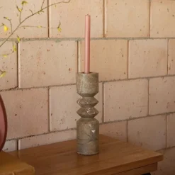 Dutchbone Kaarshouder Satpura Marmer, 32cm