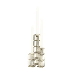 Clearance By-Boo Kaarshouder WireWorks Set van 3 stuks Silver