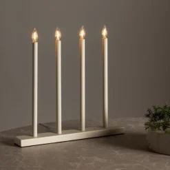 Nohr Kaarshouder/Tafellamp Satara kleur Beige