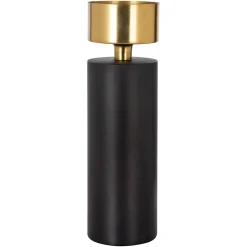 Richmond Interiors Kandelaar Tess kleur Zwart/Goud