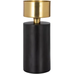 Richmond Interiors Kandelaar Tess kleur Zwart/Goud