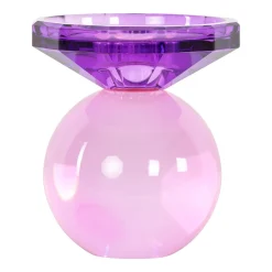 Online Richmond Interiors Kandelaar Una Glas, 9cm Roze