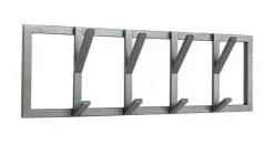 Outlet LABEL51 Kapstok Frame, Metaal, 70 x 22 x 9cm Burned Steel