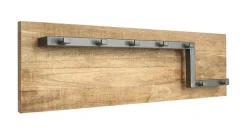 Clearance LABEL51 Kapstok Road, Mangohout, 90 x 25 x 13cm Burned Steel