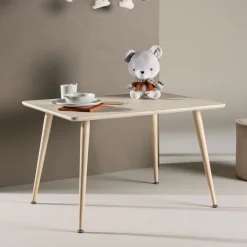 Discount Nohr Kindertafel Austina 80 x 60cm, kleur Whitewash