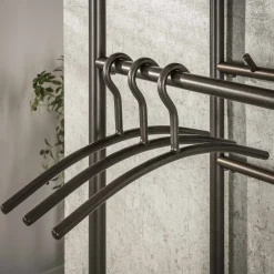 LifestyleFurn Kledinghanger Karalynn Bronskleur Drift brown