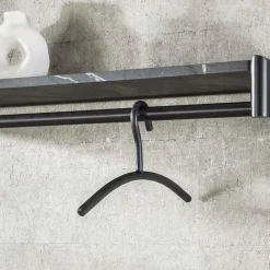 New LifestyleFurn Kledinghanger Maurice Gun metal