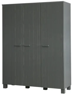 Clearance WOOOD Kledingkast Dennis 3-deurs