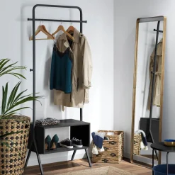 Clearance Kave Home Kledingrek Celise kleur Zwart