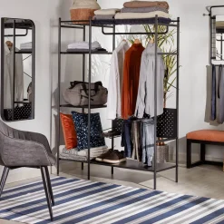 Hot Kave Home Kledingrek Storn, kleur Zwart